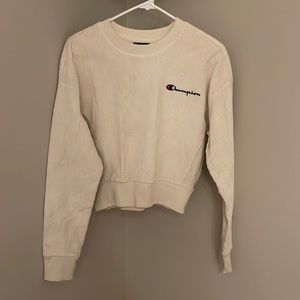 Vintage champion crop sweater